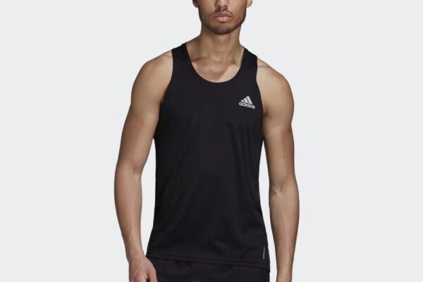 Camiseta de tirantes Own the Run Negro GC7866 21 model Copy