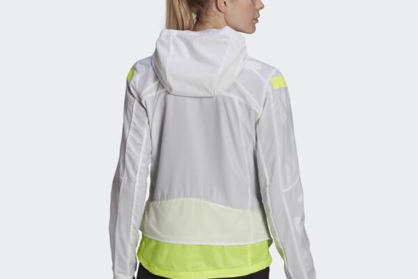 Chaqueta Marathon Translucent Blanco GN2725 23 hover model Copy