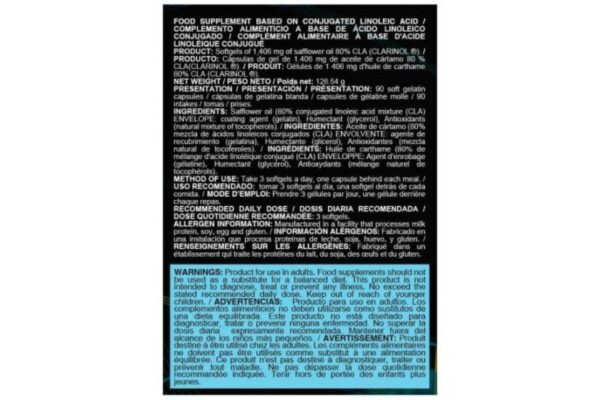 life pro essentials cla clarinol 1000mg 90 softgels 7284 Copy