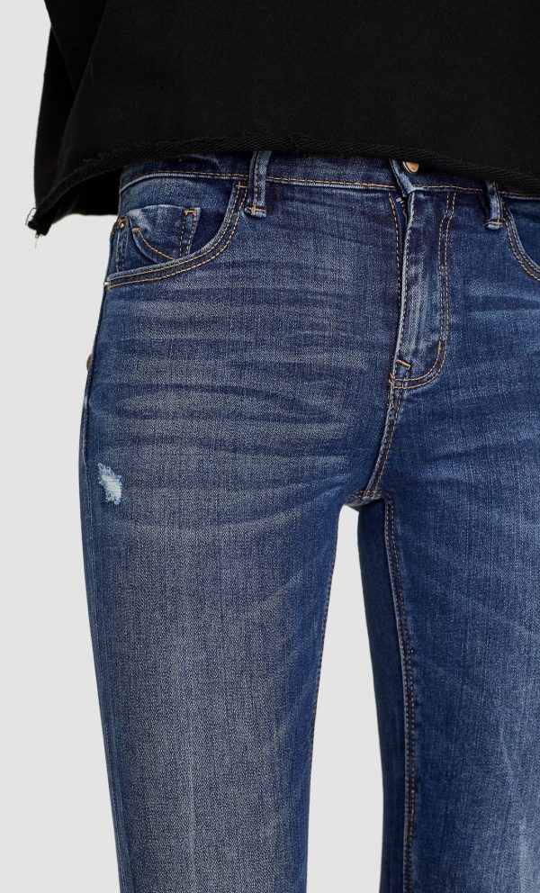 Jeans low waist rotos 2
