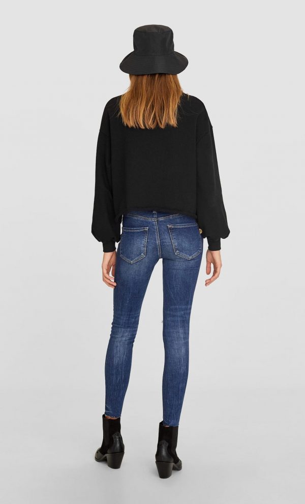 Jeans low waist rotos 3