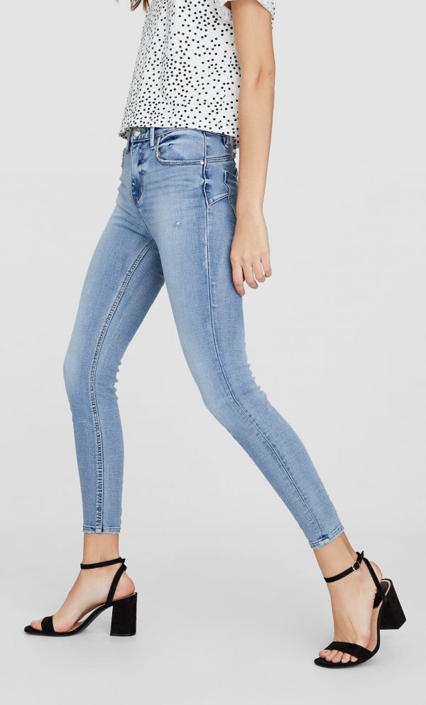 Jeans push up claro 4