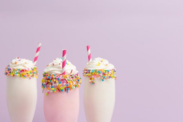 ice cream milkshake treats