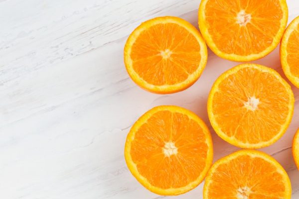 sliced oranges