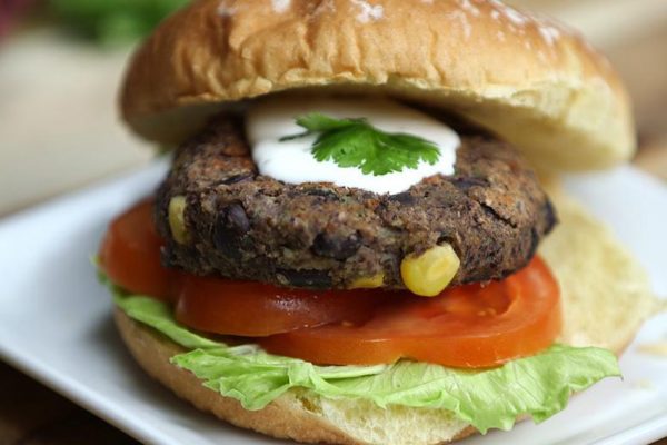 veggie burger